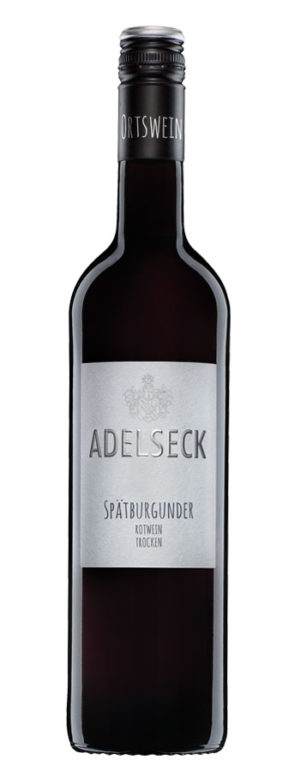 2018 Adelseck Spätburgunder Rotwein trocken aus Sarmsheim an der NAhe in Deutschland