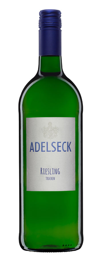 2019 Adelseck Riesling Qualitätswein Weißwein trocken aus Sarmsheim an der Nahe in Deutschland